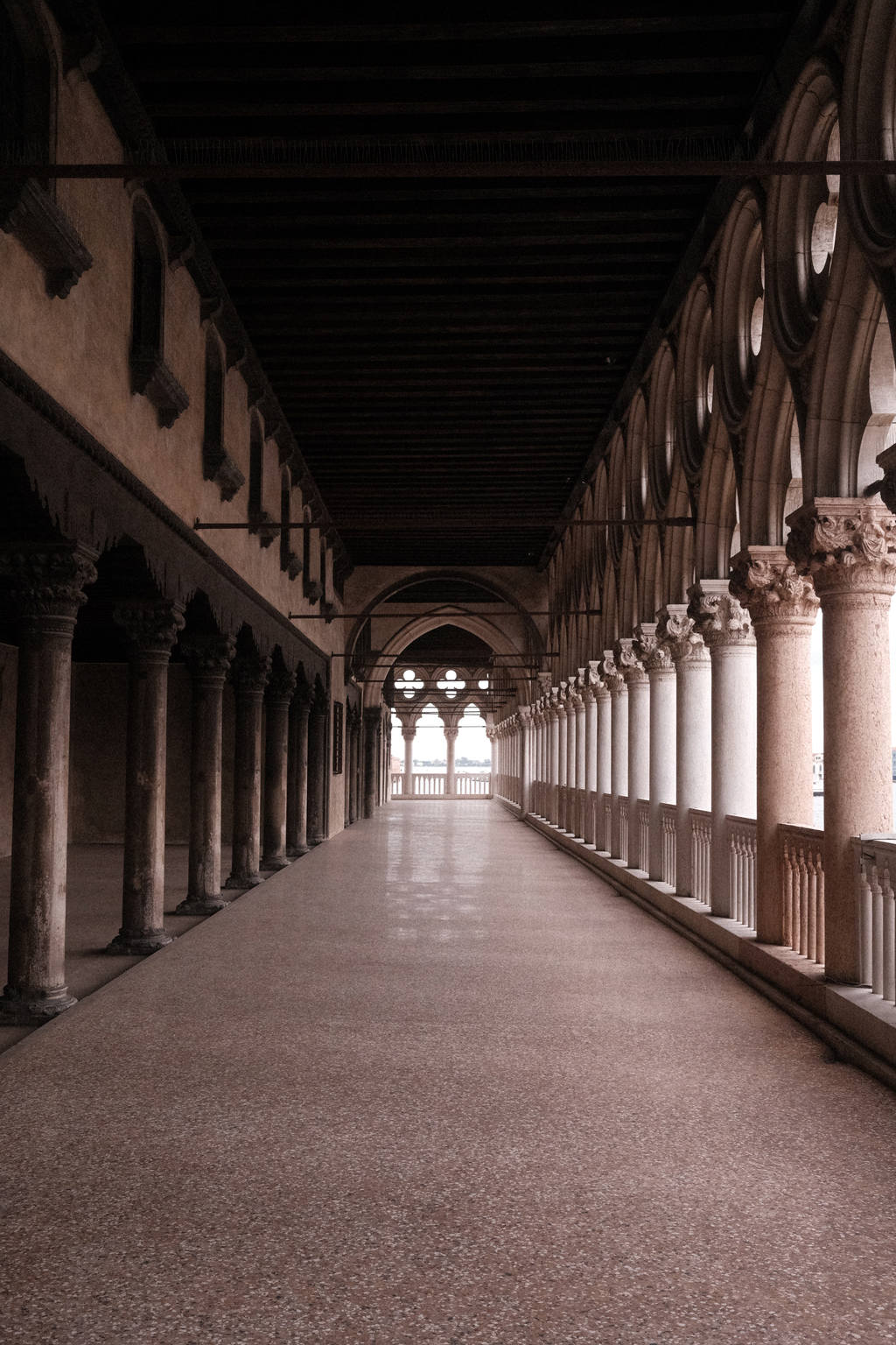 The balcony from which the Doge addressed the people of Venice