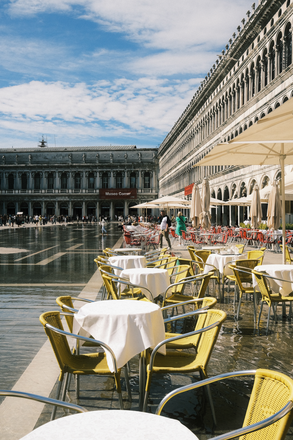 The Acqua Alta in San Marco's Square