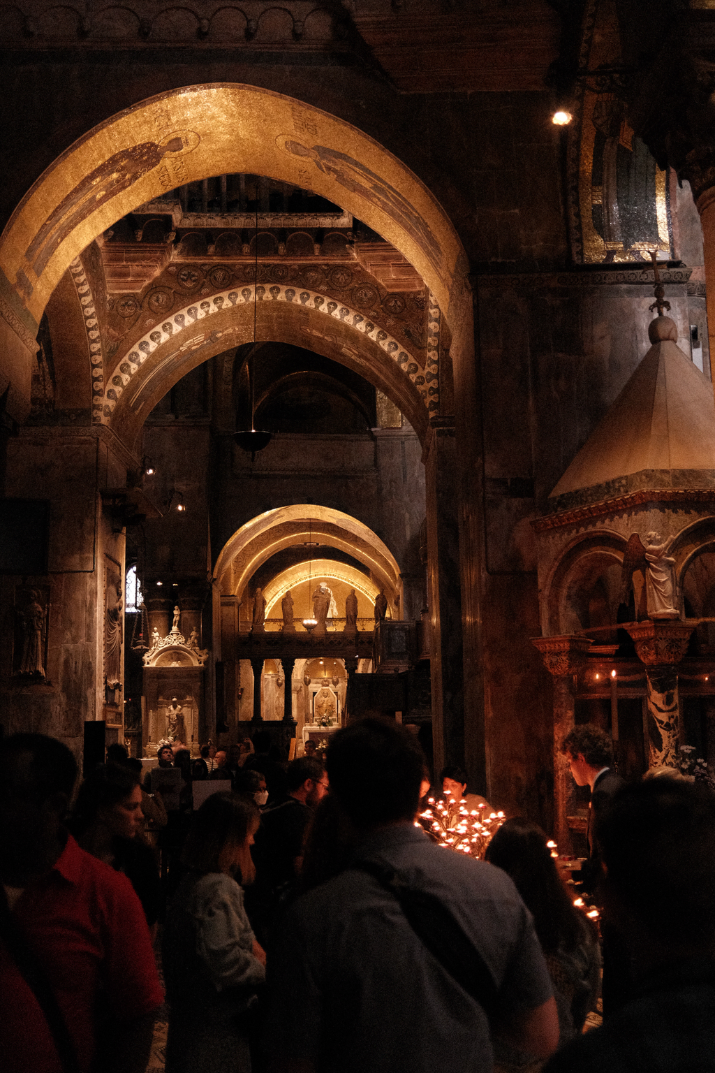 Interior of the Basicila di San Marco