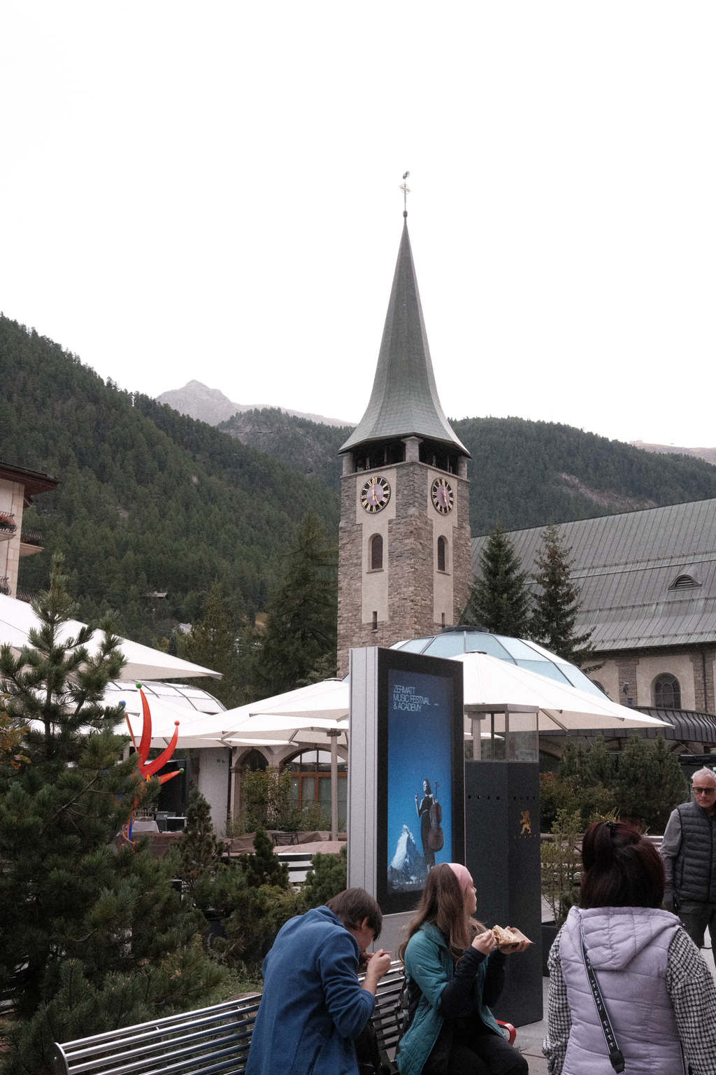 Bell tower of Zermatt