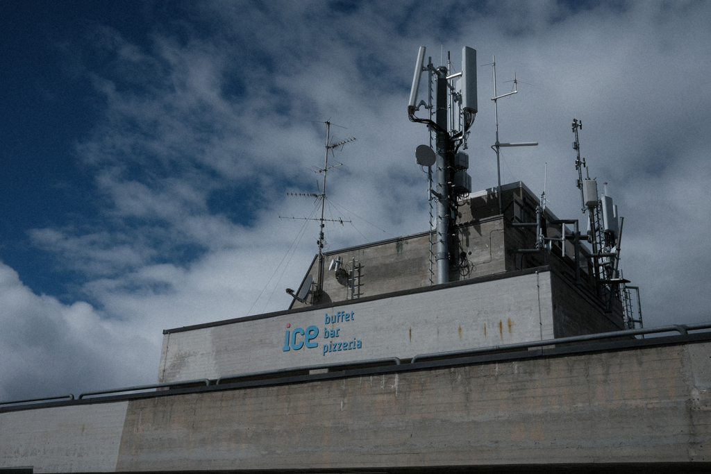 Radio infrastructure at Trockener Steg