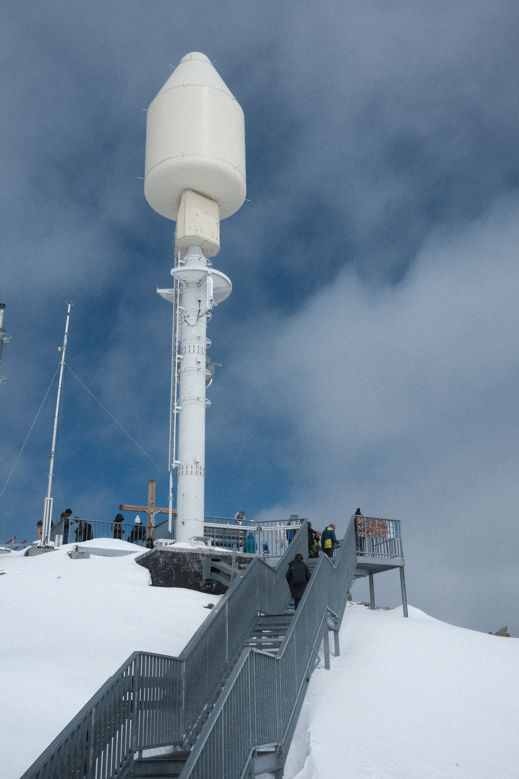 The observation platform at Zermatt Glacier Paradise