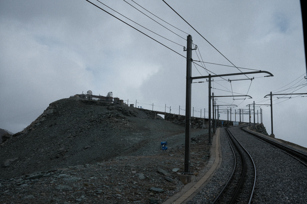 The end of the line for the Gornergrat railway