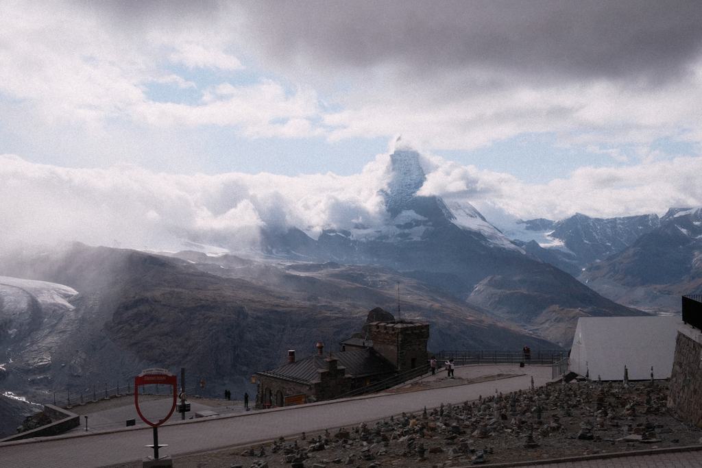 The Matterhorn as seen from Gornergrat rail station