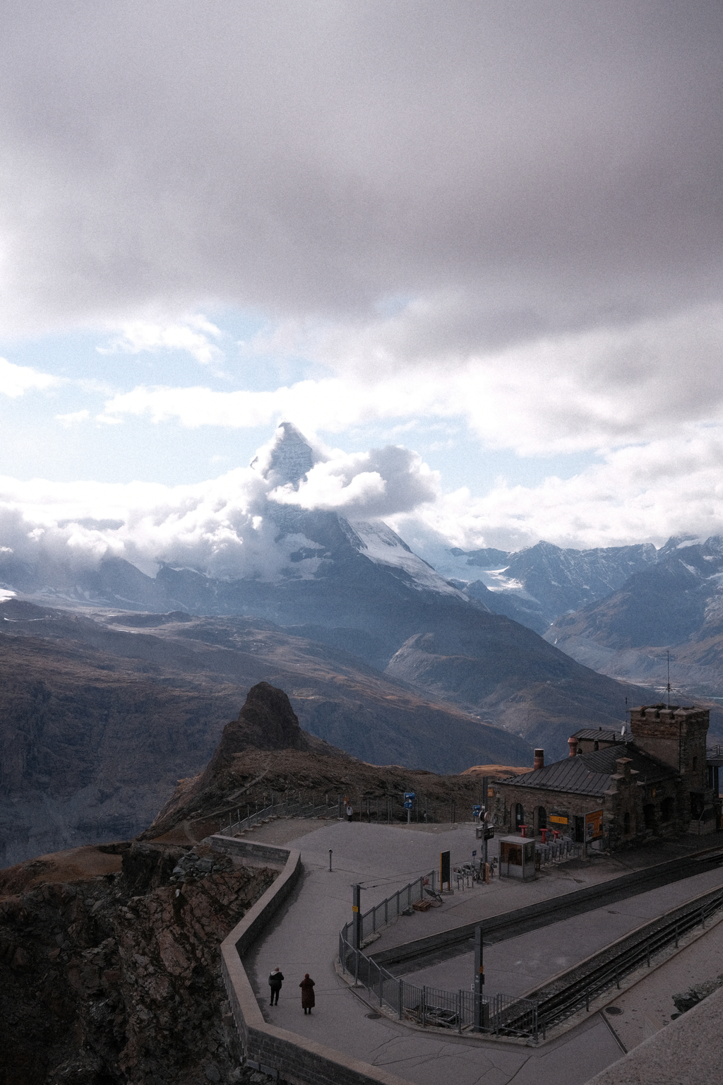 The Matterhorn as seen from Gornergrat rail station