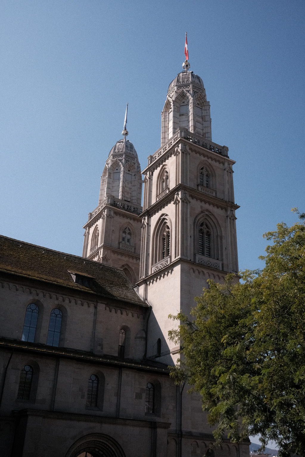 The towers of Grossmünster