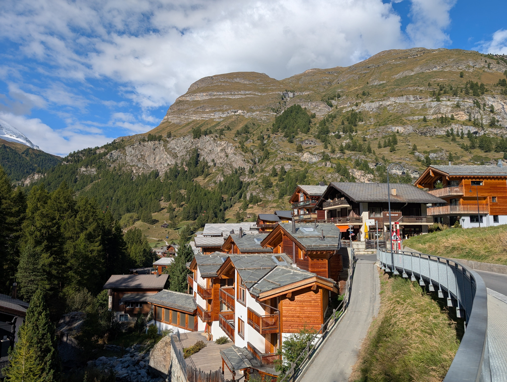 Chalets built near our AirBNB